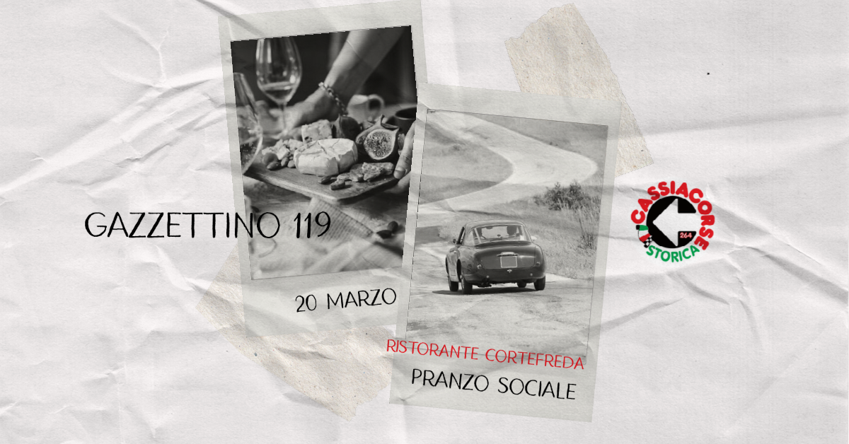 Gazzettino 119: a marzo si celebrano i 20 anni della Cassia Corse